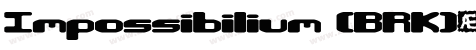 Impossibilium (BRK)字体转换